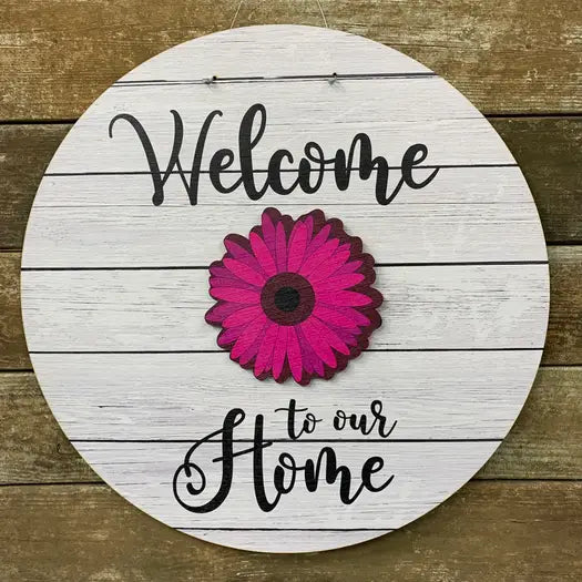 Gerber Daisy Door Hanger Insert