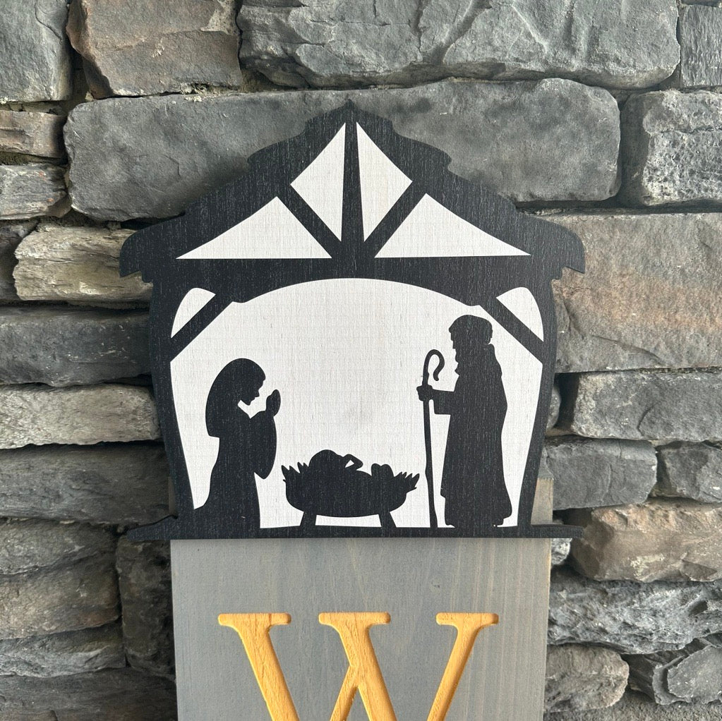 Nativity Scene Topper
