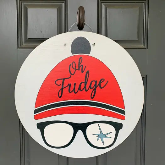 Oh Fudge Door Hanger