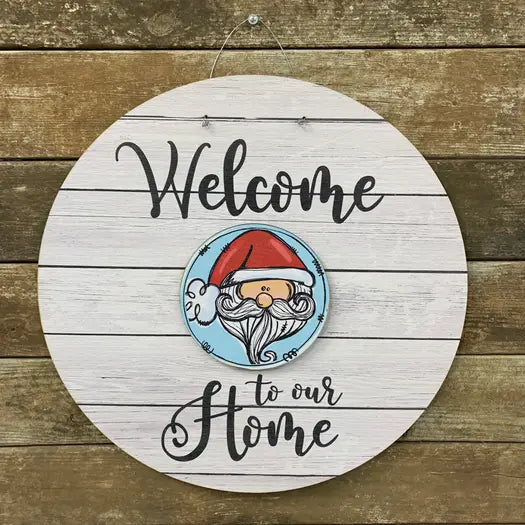 Santa Door Hanger Insert