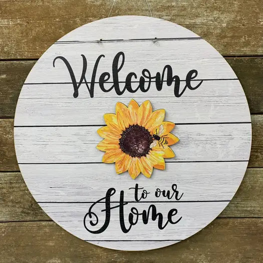 Sunflower Door Hanger Insert