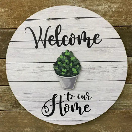 Topiary Door Hanger Insert