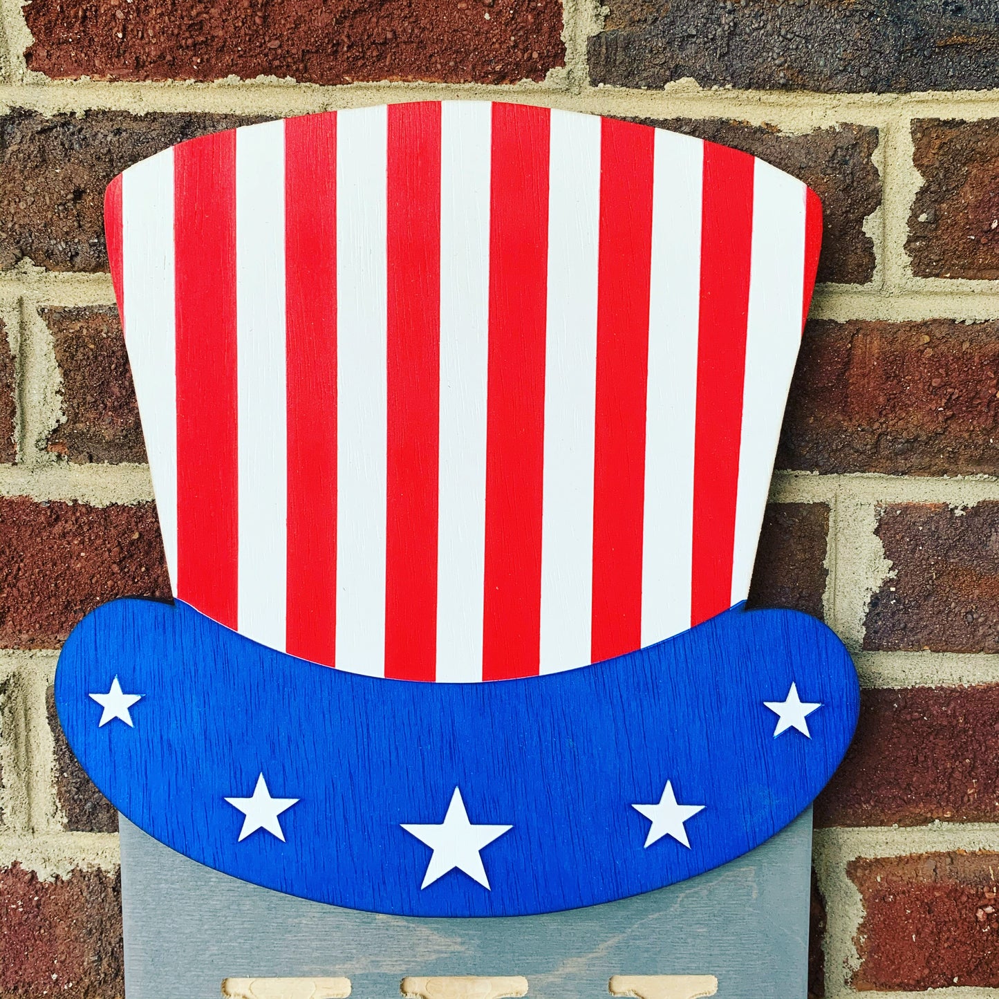 Patriotic Hat Topper