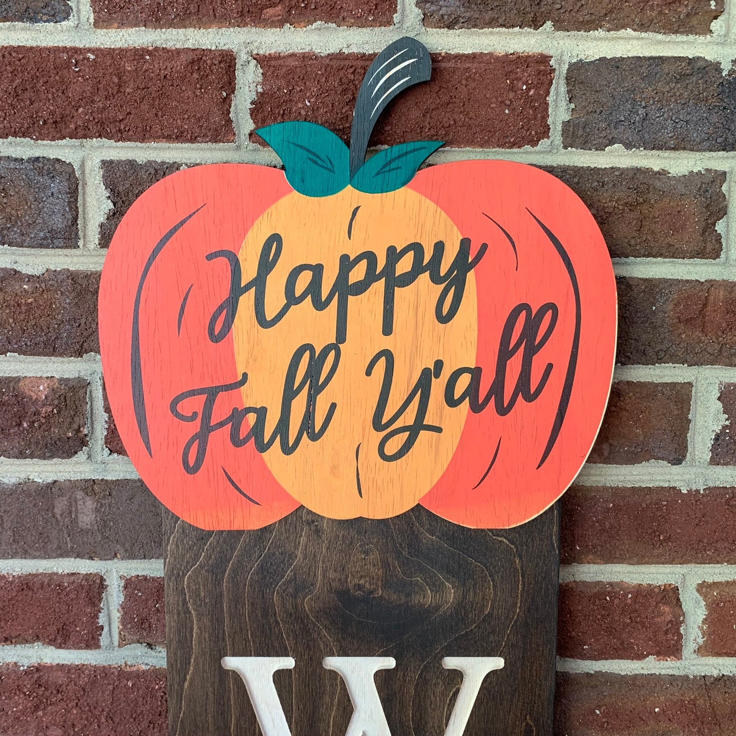 Fall Pumpkin Topper