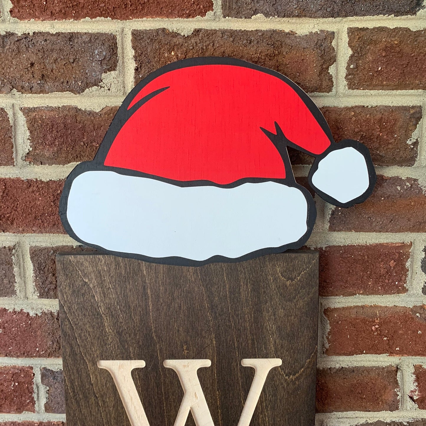 Santa Hat Topper