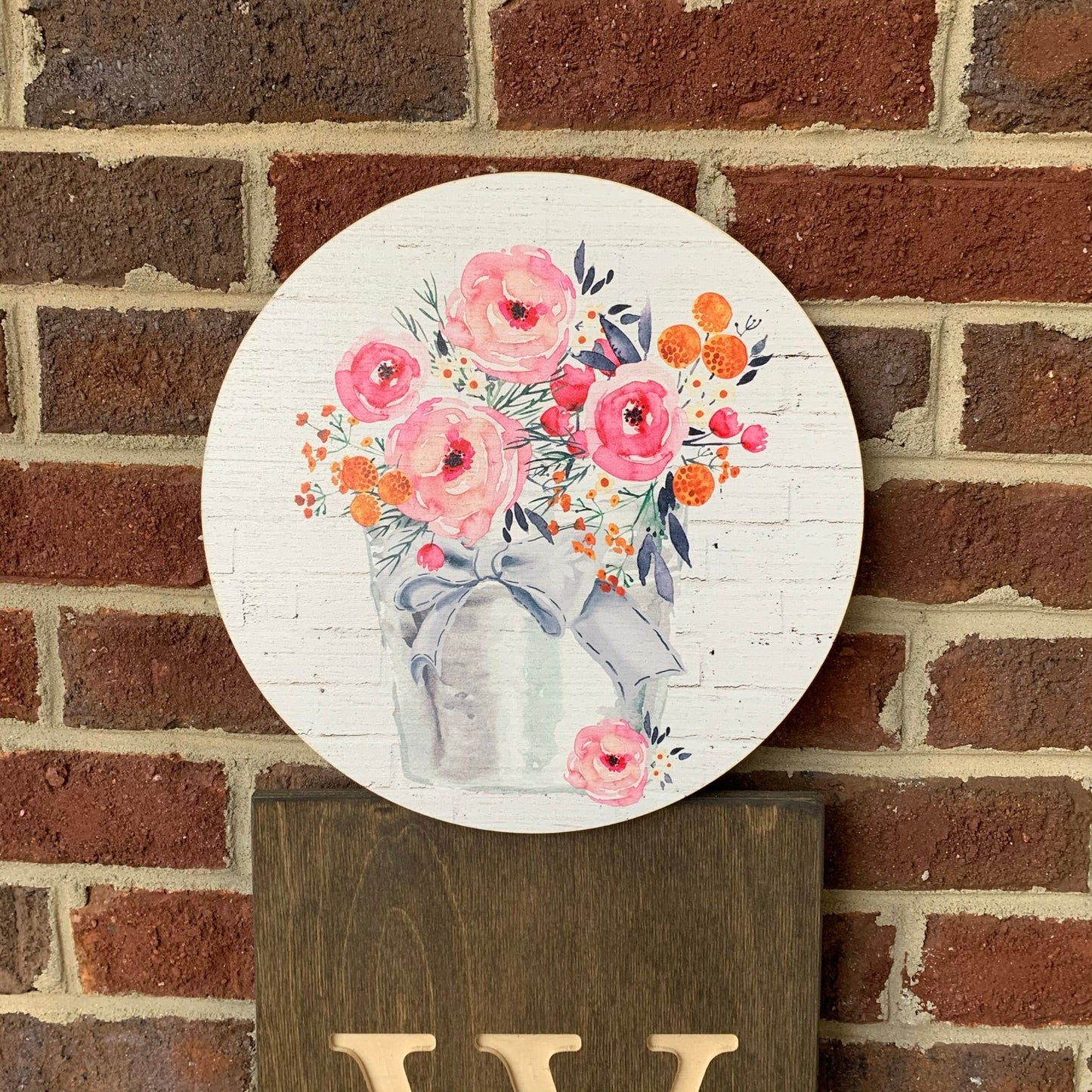 Floral Pail Topper