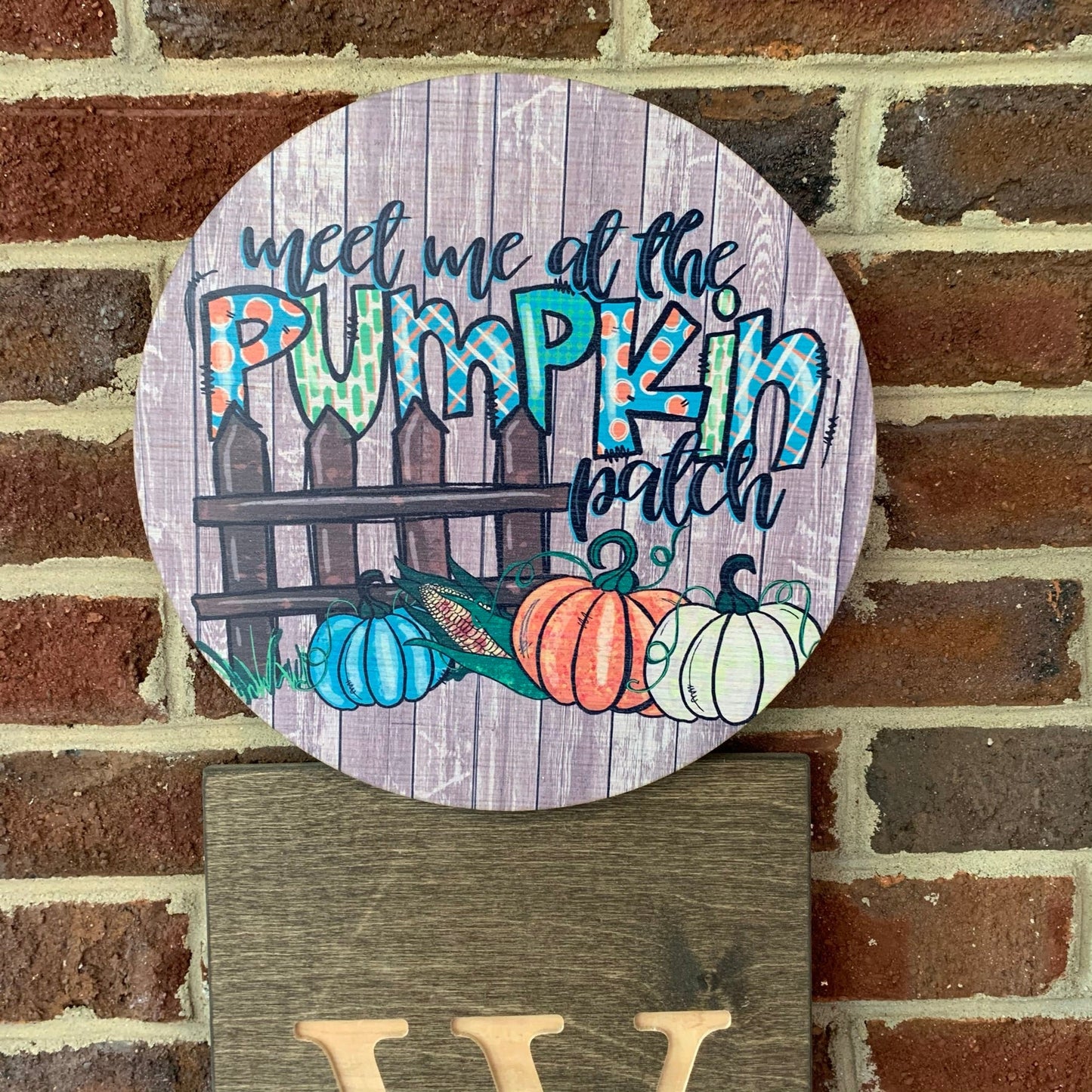 Meet Me At The Pumpkin Patch Topper
