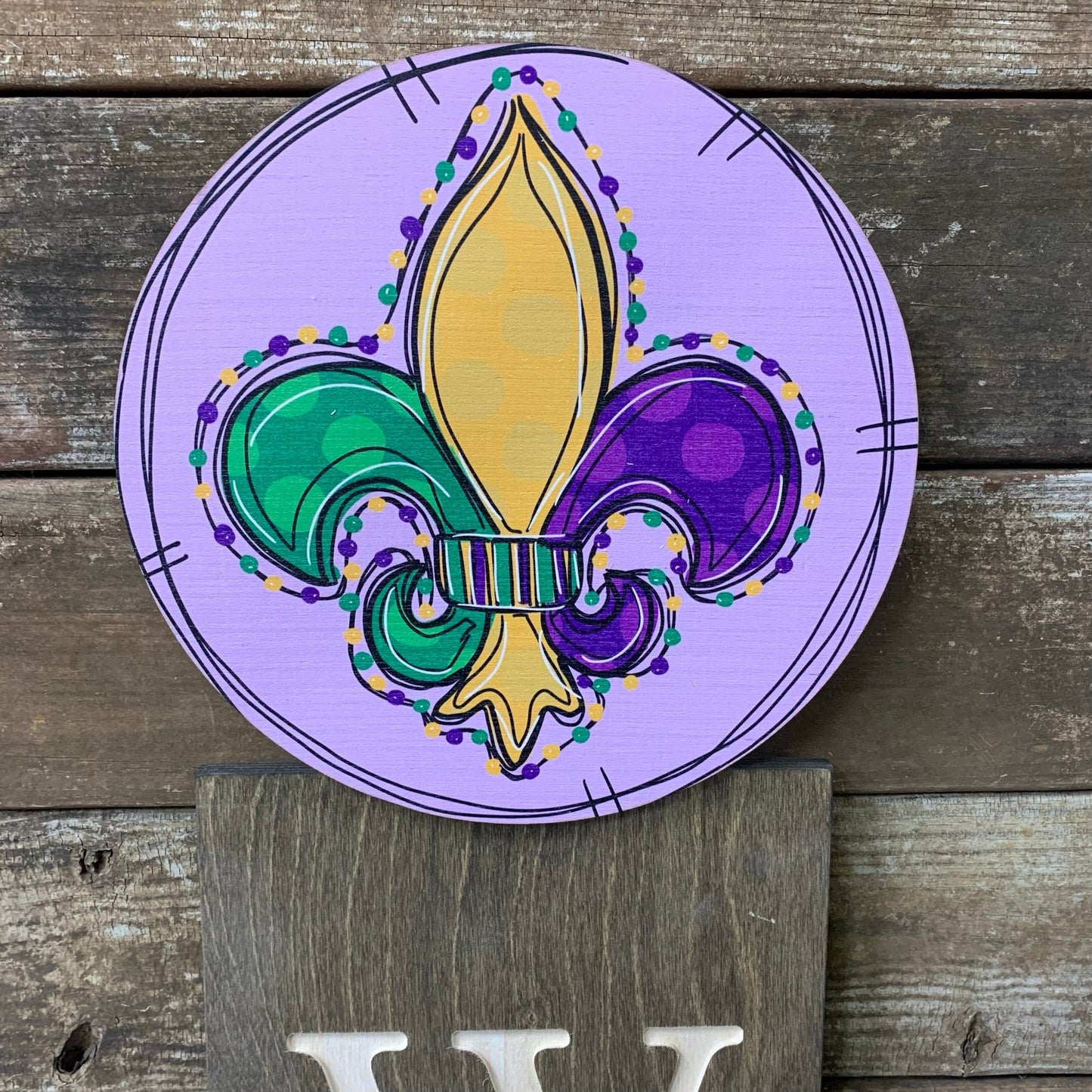 Fleur de Lis Topper