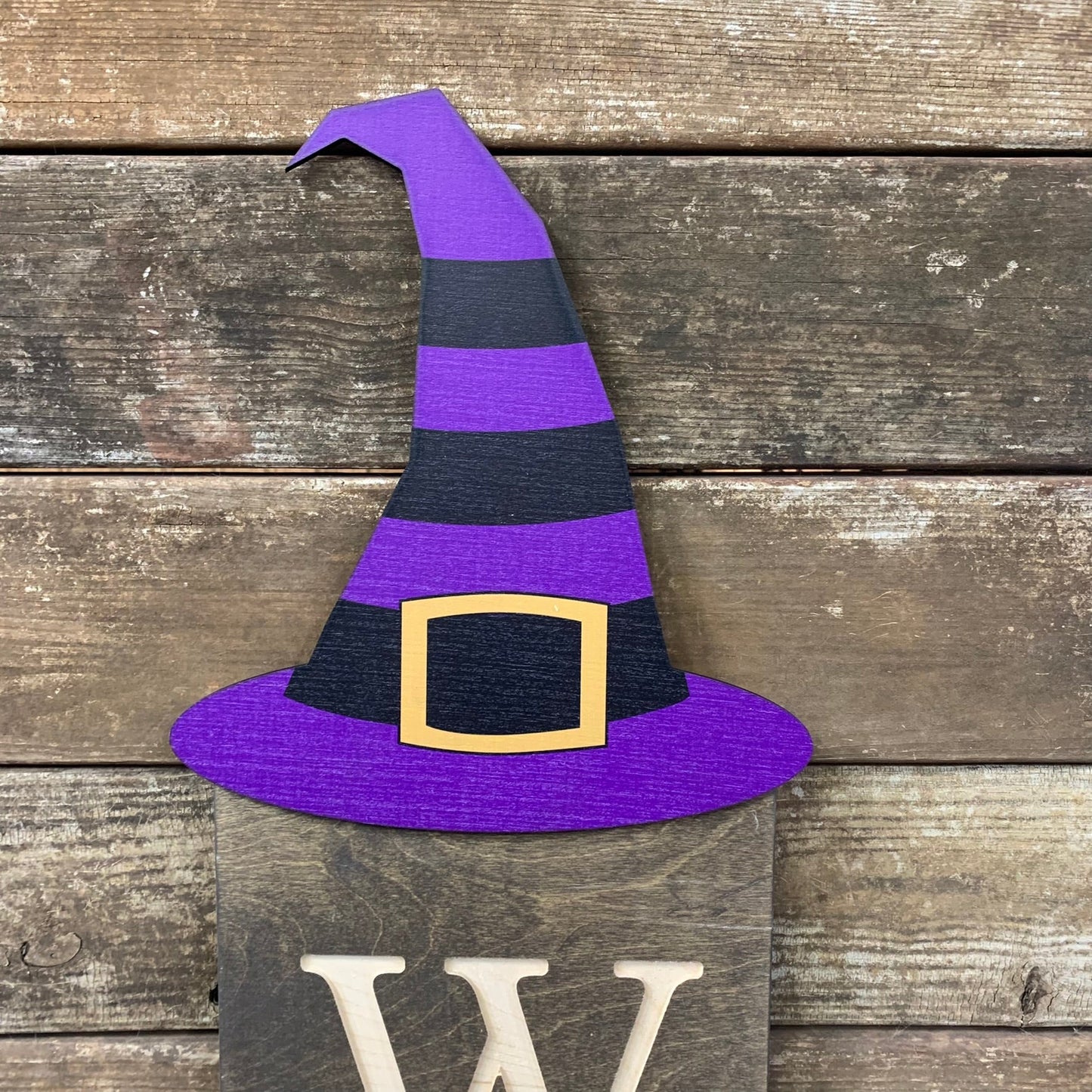 Purple Witches Hat Topper