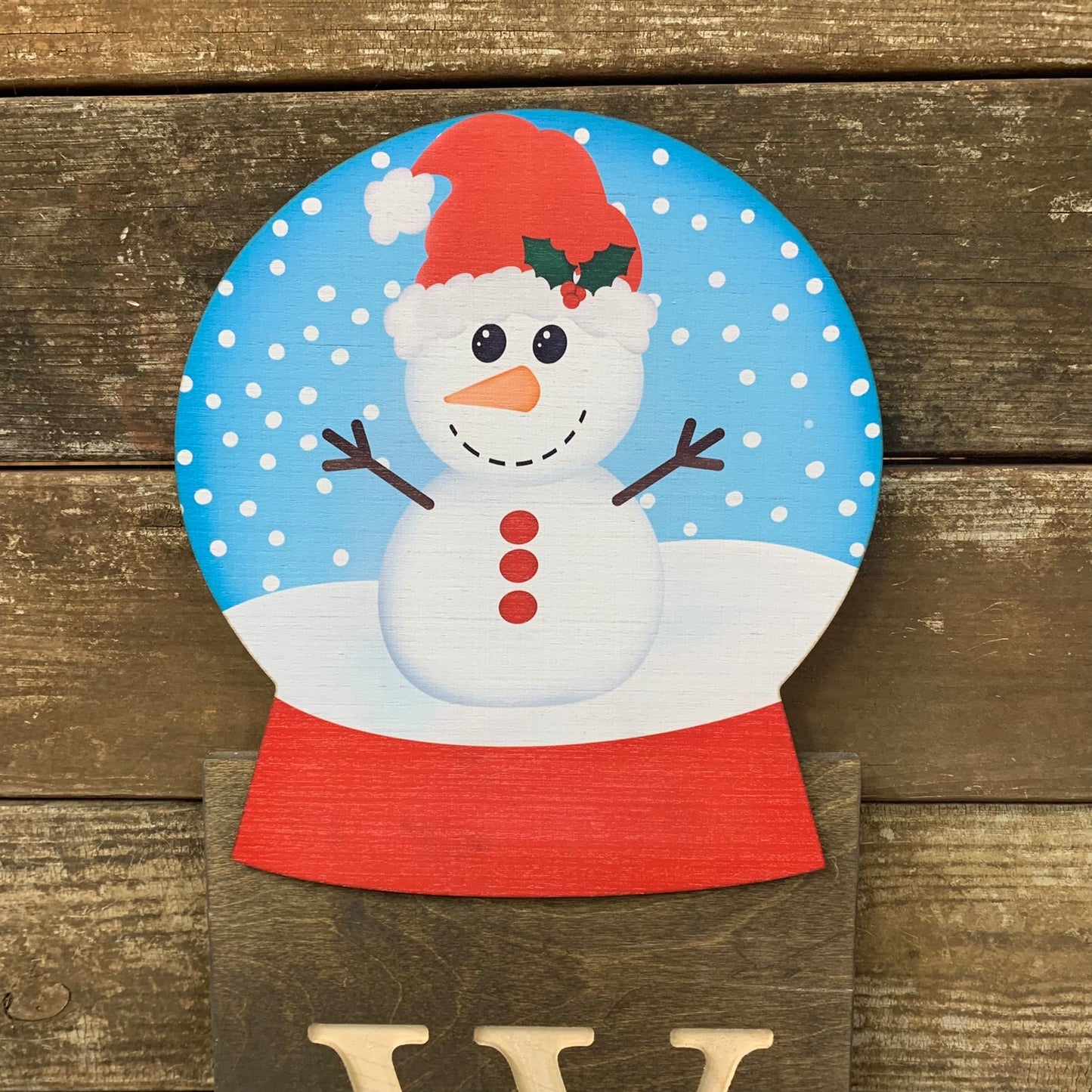 Snowglobe Topper