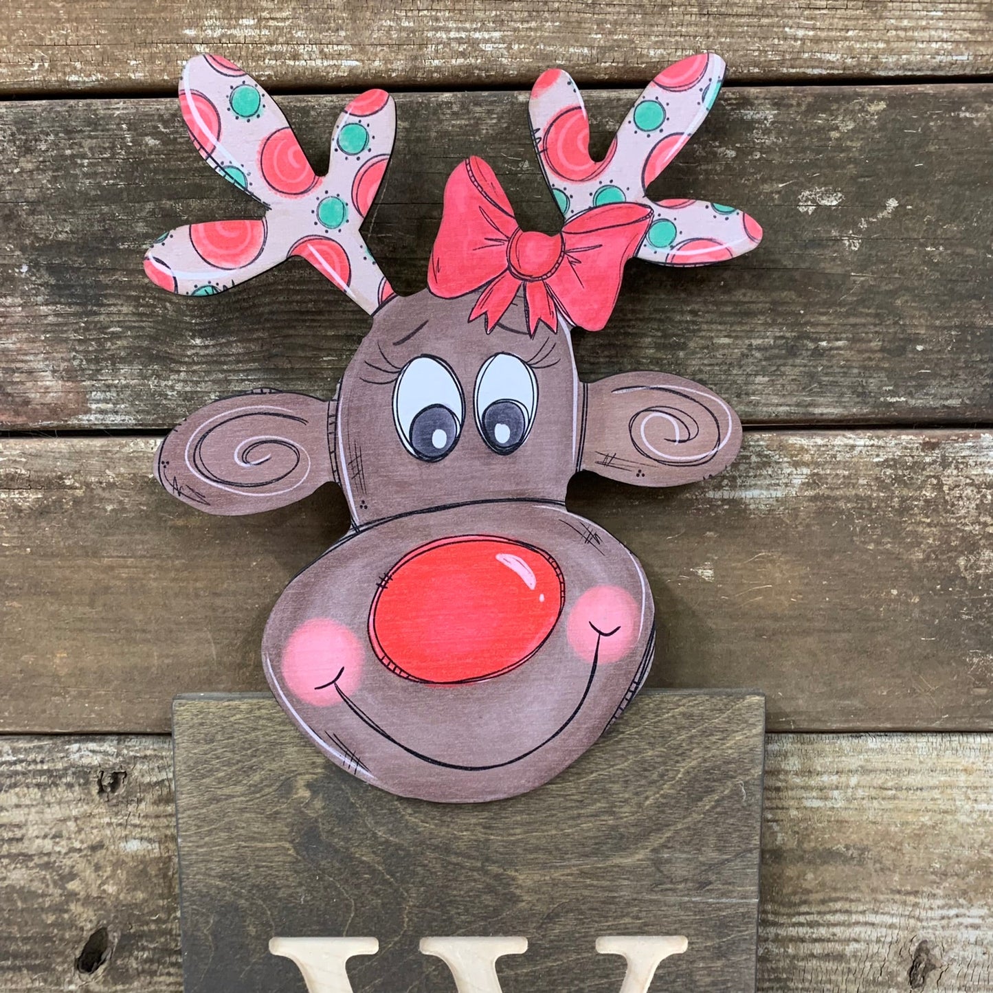 Reindeer Topper