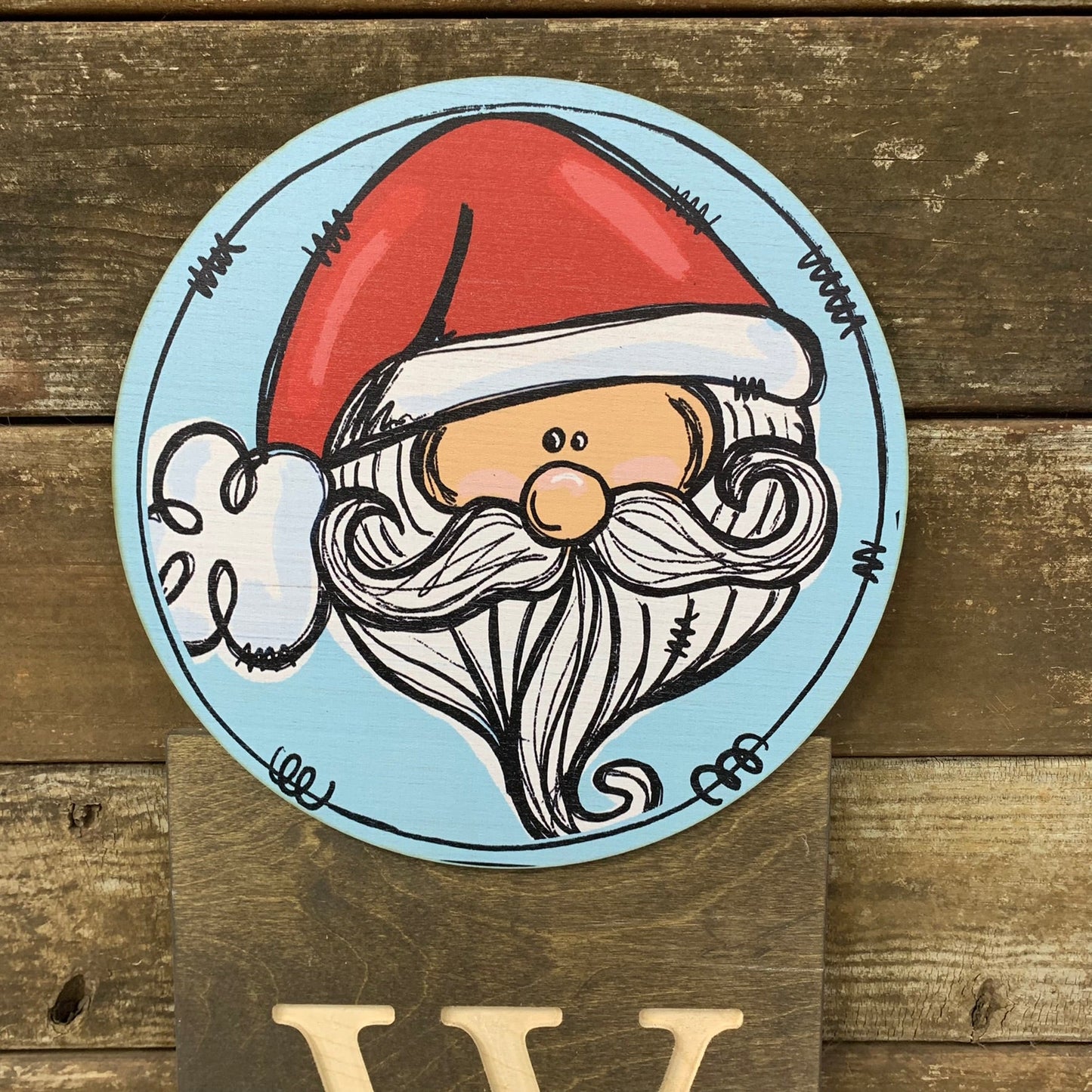 Santa Topper