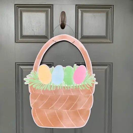 Easter Basket Door Hanger