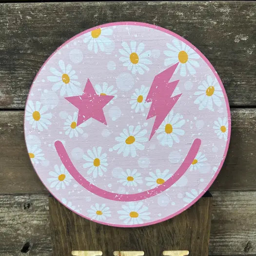 Floral Smiley Topper