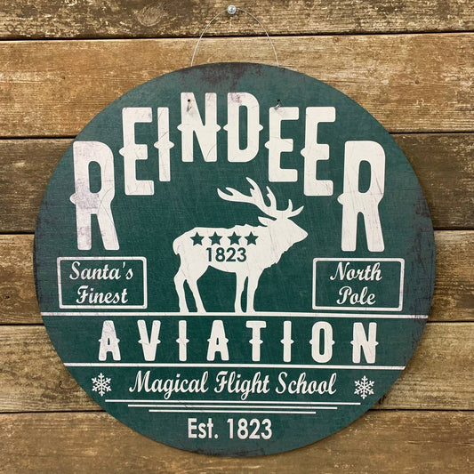 Reindeer Aviation Door Hanger