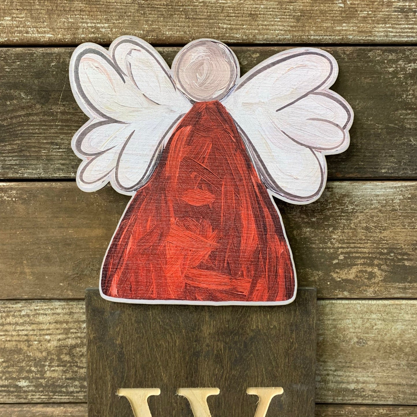 Red Angel Topper